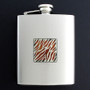 Stripped Flask 8 Oz. Stainless Steel