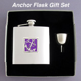Anchor Flask Gift Set 6 Oz