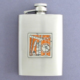 Books and Learning 3 Oz. Stainless Steel Flasks