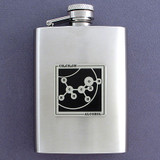 3 Oz Brushed Stainless Steel Alcoholic Drink Flasks