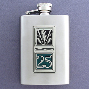 25th Infantry Division 3 Oz Stainless Steel Flasks
