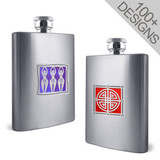 Customized Flasks in 100s of Unique Designs 3 Oz