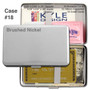 Smooth Wallet Cigarette Case - Hard Double Sided 100s