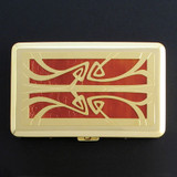 Art Nouveau Large Cigarette Cases and Credit Card Wallets