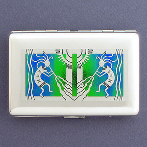 Kokopelli Credit Card Wallets or Cigarette Cases