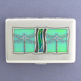 Dragonflies Decorative Cigarette Case Metal Wallets