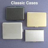 Metal Credit Card Wallets & Cigarette Cases - Thin Thick Small Large