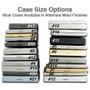Plain Metal Case Sizes