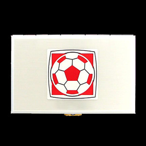 Soccer Ball Metal Cigarette Case Wallets