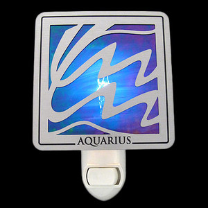 Aquarius Horoscope Sign Night Light
