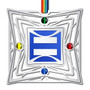 Gay Pride Ornament with Equality Symbol