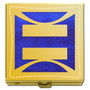 Gay Rights Pill Box in Gold & Purple