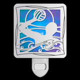 Stained Glass Water Polo Nightlight