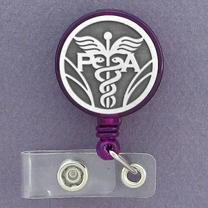 Physician Assistant ID Badge Holder Reel