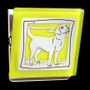 Yellow Labrador Retriever Clip Magnet