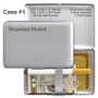 Small Pocket Cigarette Case Metal or Credit Card Wallet