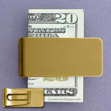 Polished Gold Money Clips