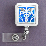 Physician's Assistant Square ID Badge Holder