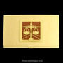 Gold Business Card Cases for Attorneys at Law