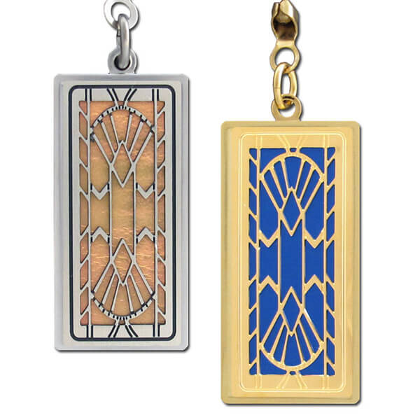 Art Deco Period Ceiling Fan Chain Pull Kyle Design