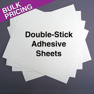 Double-Sided Adhesive Tape Paper Sheets - Clear