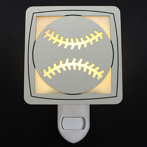 Baseball Night Light