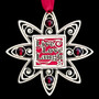 Engraved Live Love Laugh Christmas Tree Ornaments