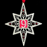 Number 9 Christmas Ornament