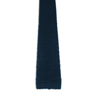 Chipp Navy Silk Knit Tie