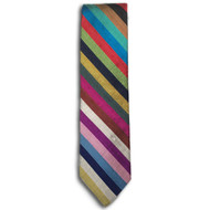 Chipp Silk Shantung Stripe Tie