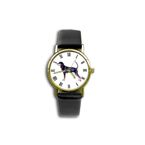 Chipp Black And Tan Coonhound Watch