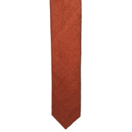 Rust Silk Matka Tie