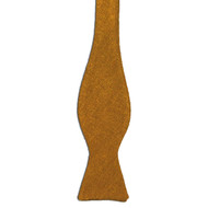 Gold Silk Matka Bow Tie