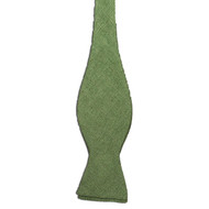 Celery Green Silk Matka Bow Tie
