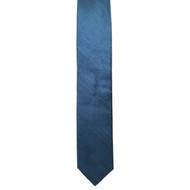 French Blue Shantung Tie