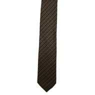 Brown Plaid Scottish Cashmere Tie