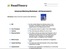 Matching - Advanced - US Government 2