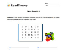 Word Search - Exercise 8