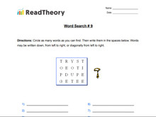 Word Search - Exercise 9