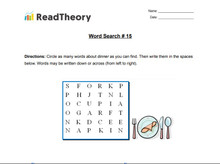 Word Search - Exercise 15