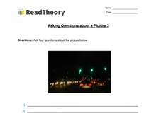 Asking Questions About a Picture - Exercise 3