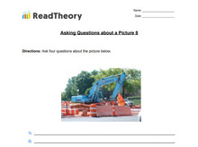 Asking Questions About a Picture - Exercise 8