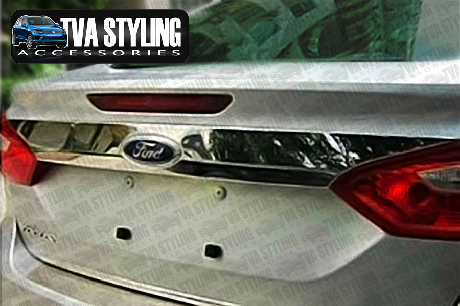 Chrome Rear Door Handle Cover Tailgate Grab Trim To Fit Ford Focus