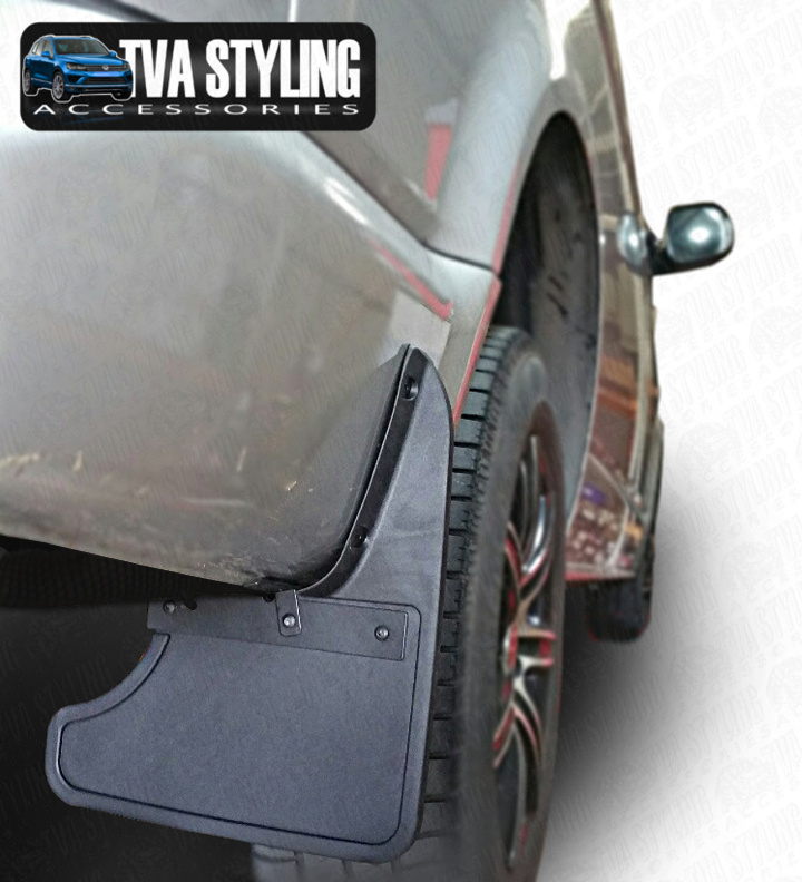 Our VW T5 mud flaps really upgrade your VW T5 Van. Buy all your Van accessories online at TVA Styling.