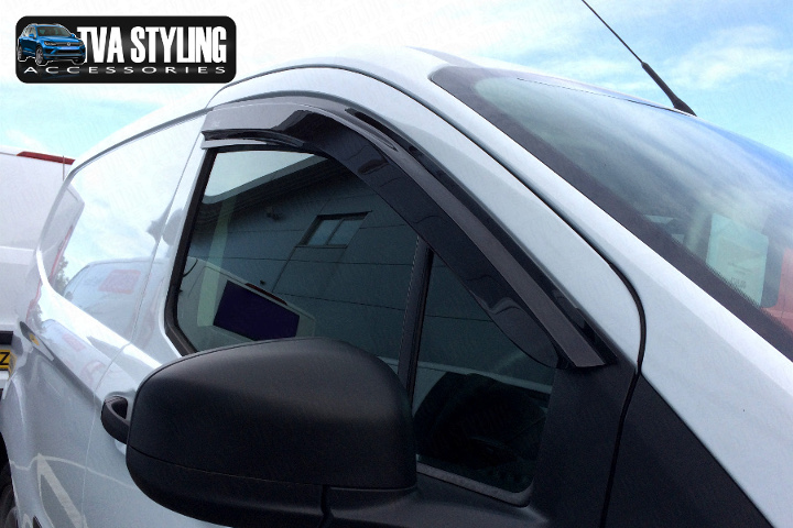 Our Ford Courier Wind Deflectors really upgrade your Courier. Buy all your Van accessories online at TVA Styling.