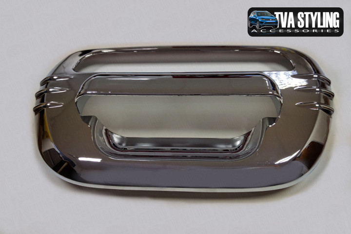 Our Mitsubishi L200 Tailgate handle covers really upgrade your Mitsubishi L200 pickup. Buy all your Van accessories online at TVA Styling.