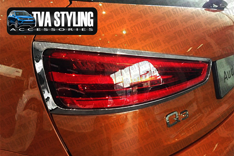 Our chrome Audi Q3 rear light covers are an eye-catching and stylish addition for your car. Buy online at Trade car Accessories.