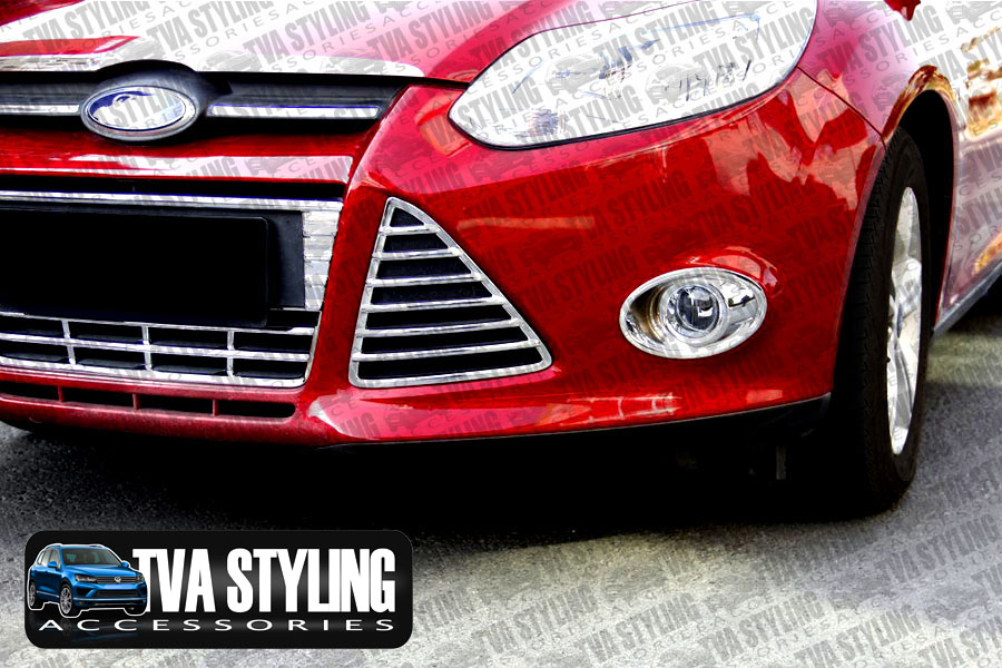 Our chrome Ford Focus front fog light covers are an eye-catching and stylish addition for your car. Buy online at Trade car Accessories.
