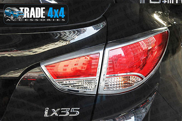 Our chrome hyundai ix35 rear light covers are an eye-catching and stylish addition for your 4x4. Buy online at Trade 4x4 Accessories.