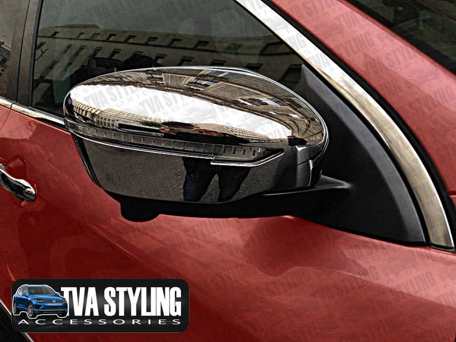 Our chrome Nissan Qashqai mirror covers are an eye-catching and stylish addition for your car. Buy online at Trade car Accessories.